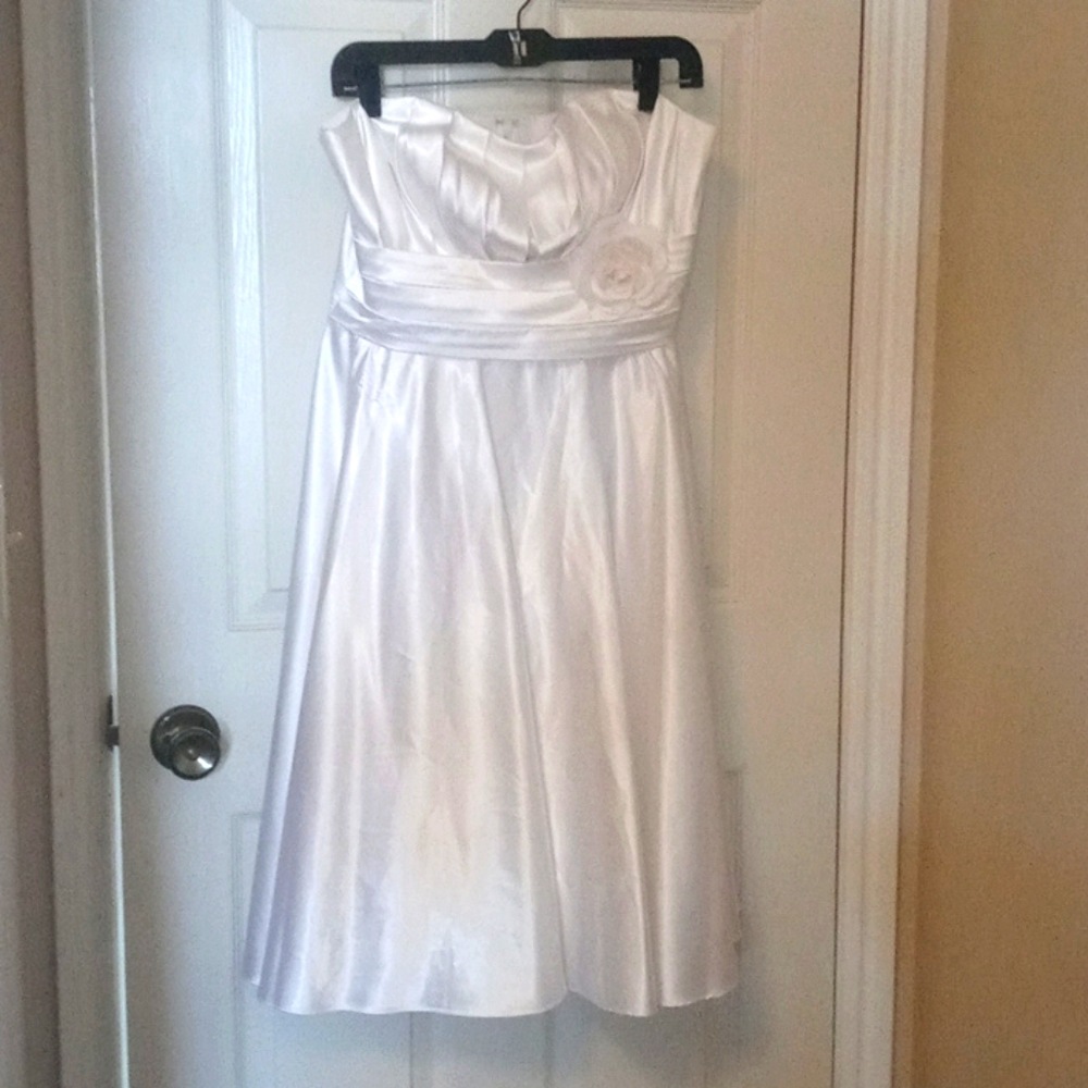 White dress